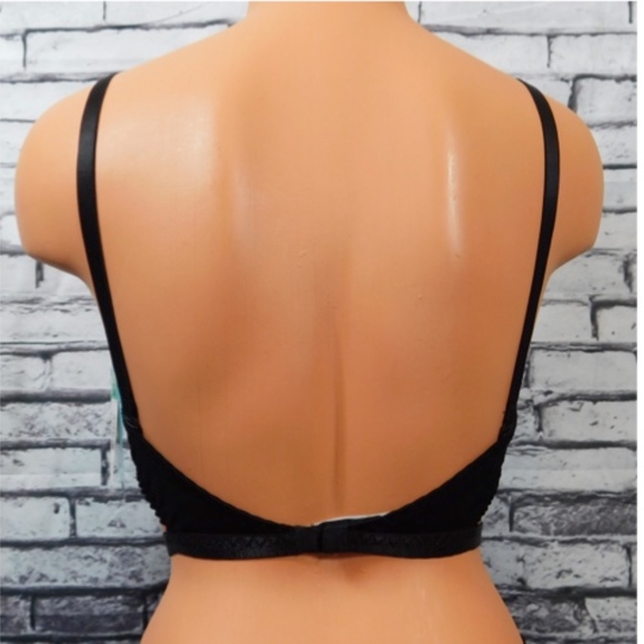 Smoothie Backless Black Bra Style #164 - NWT - Picture 6 of 8